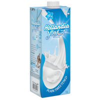Hollandia Yoghurt Plain Sweetened (90ml x 24)
